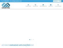 Tablet Screenshot of masterboxembalagens.com